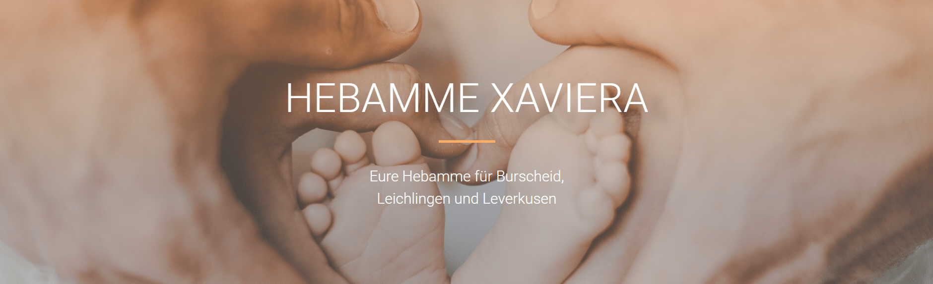 Logo von Hebamme Xaviera für Leverkusen, Leichlingen und Burscheid